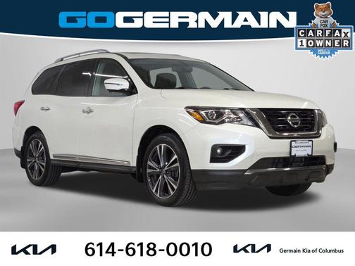 Pearl White 2017 Nissan Pathfinder Platinum