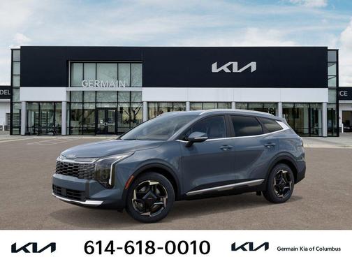 Heritage Blue 2026 Kia Sportage Hybrid EX