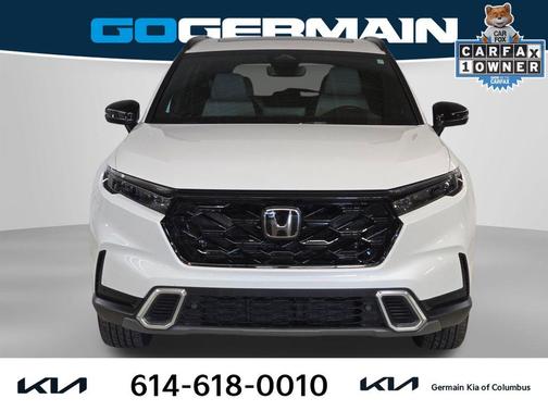 Platinum White 2025 Honda CR-V Hybrid Sport Touring AWD