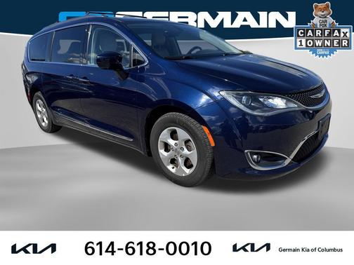 Jazz Blue Pearlcoat 2017 Chrysler Pacifica Touring-L
