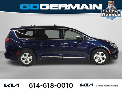 Jazz Blue Pearlcoat 2017 Chrysler Pacifica Touring-L