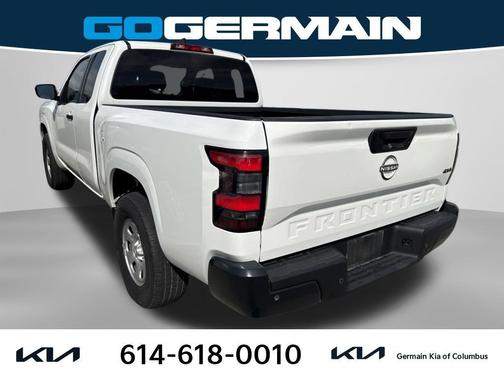 Glacier White 2023 Nissan Frontier S