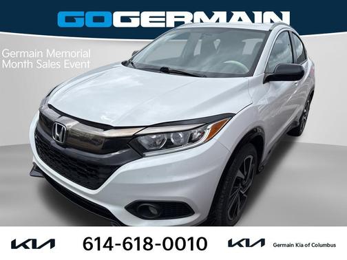 Platinum White Pearl 2019 Honda HR-V Sport