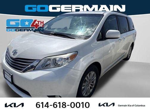 Blizzard Pearl 2015 Toyota Sienna XLE
