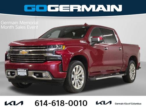 Cajun Red Tintcoat 2020 Chevrolet Silverado 1500 High Country