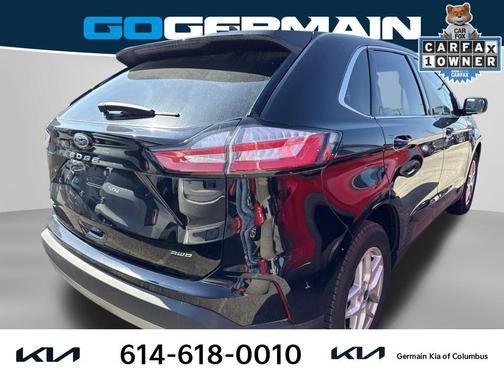 Agate Black Metallic 2021 Ford Edge SEL