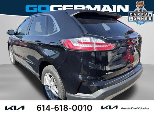Agate Black Metallic 2021 Ford Edge SEL
