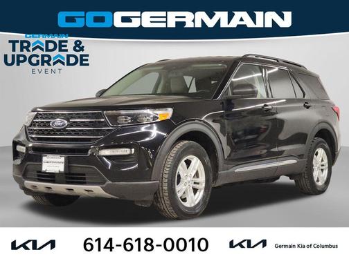Agate Black Metallic 2020 Ford Explorer XLT