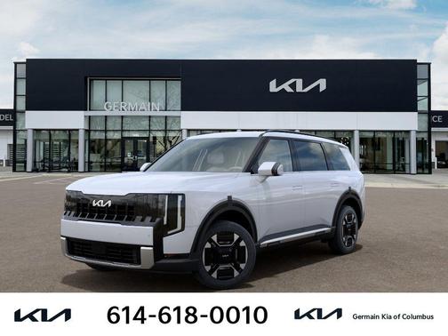 Glacial White Pearl 2027 Kia Telluride Hybrid EX