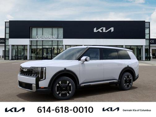 Glacial White Pearl 2027 Kia Telluride Hybrid EX