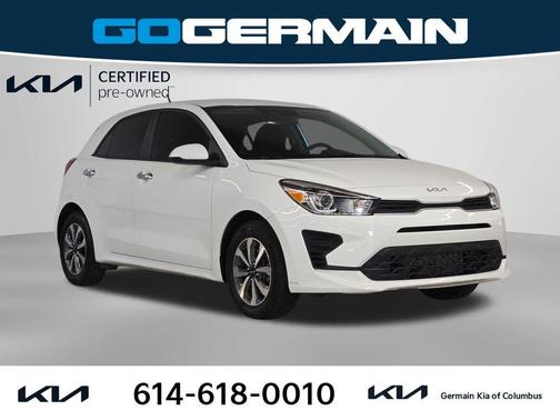 Clear White 2023 Kia Rio S