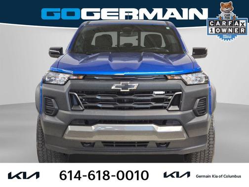 Glacier Blue Metallic 2023 Chevrolet Colorado Trail Boss