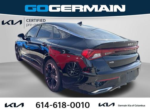 Ebony Black 2024 Kia K5 GT-Line
