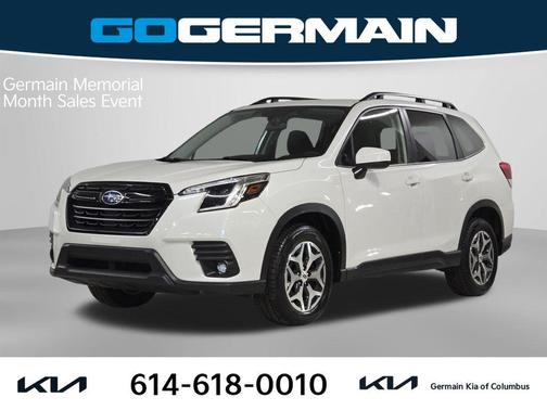 Crystal White Pearl 2024 Subaru Forester Premium