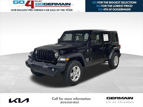 2019 Jeep Wrangler Unlimited Sport