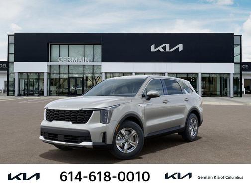 Ivory Silver 2026 Kia Sorento LX