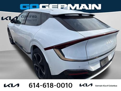 Snow White Pearl 2023 Kia EV6 GT-Line
