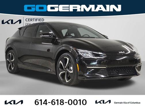 Aurora Black Pearl 2023 Kia EV6 GT-Line