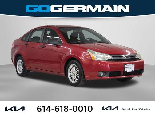 Sangria Red Clearcoat Metallic 2009 Ford Focus SE