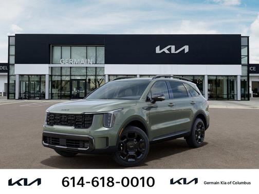 Jungle Green 2026 Kia Sorento SX