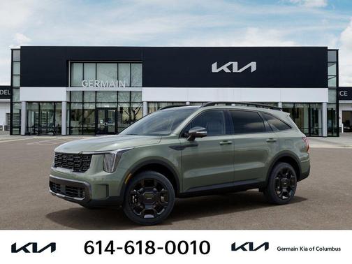 Jungle Green 2026 Kia Sorento SX