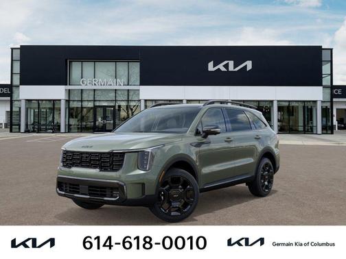 Jungle Green 2026 Kia Sorento SX