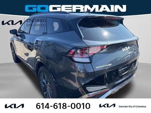 Gravity Gray 2023 Kia Sportage Hybrid SX-Prestige