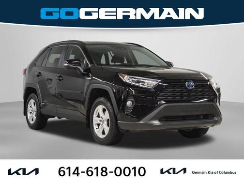 Midnight Black Metallic 2020 Toyota RAV4 Hybrid XLE