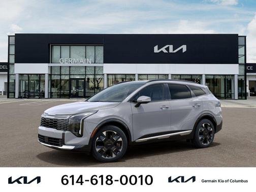 Wolf Gray 2026 Kia Sportage Hybrid SX-Prestige