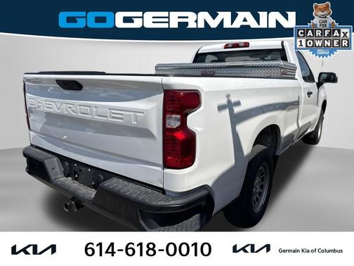 Summit White 2021 Chevrolet Silverado 1500 WT