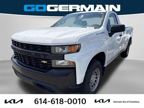 Summit White 2021 Chevrolet Silverado 1500 WT