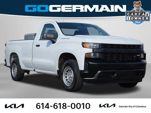 Summit White 2021 Chevrolet Silverado 1500 WT