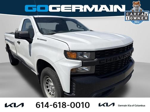 Summit White 2021 Chevrolet Silverado 1500 WT