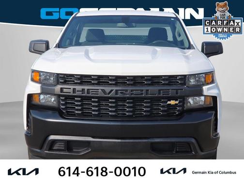 Summit White 2021 Chevrolet Silverado 1500 WT