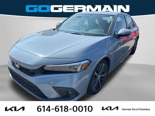 Sonic Gray Pearl 2024 Honda Civic Touring