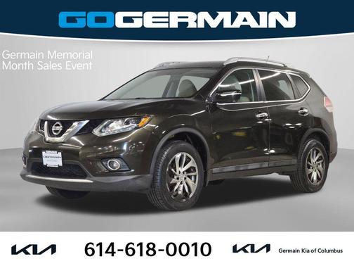 Midnight Jade 2015 Nissan Rogue SL
