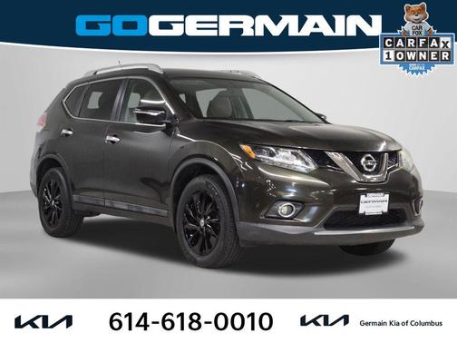 Midnight Jade 2015 Nissan Rogue SL