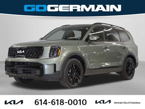 Jungle Green 2024 Kia Telluride SX X-Line