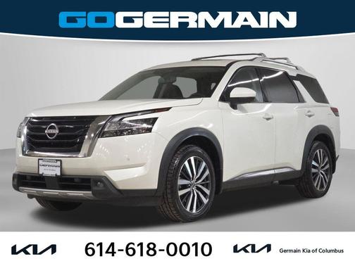 Pearl White Tricoat 2022 Nissan Pathfinder Platinum 4WD