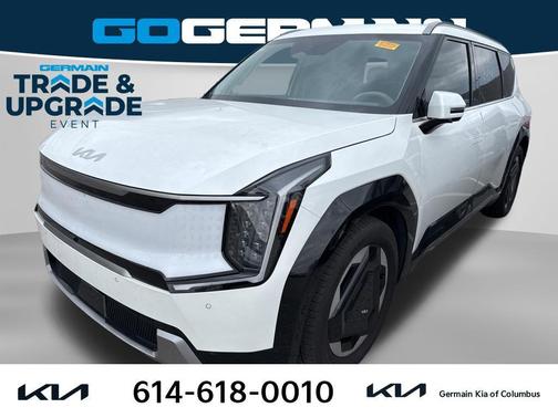 Snow White Pearl 2024 Kia EV9 Land