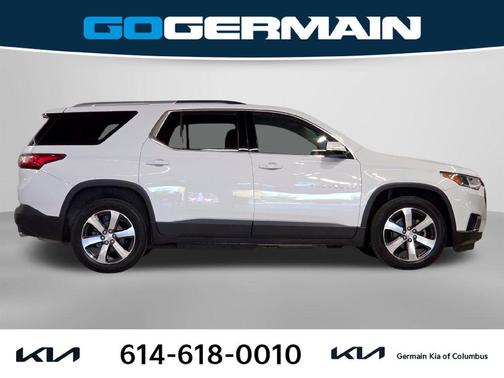 Summit White 2018 Chevrolet Traverse LT Leather