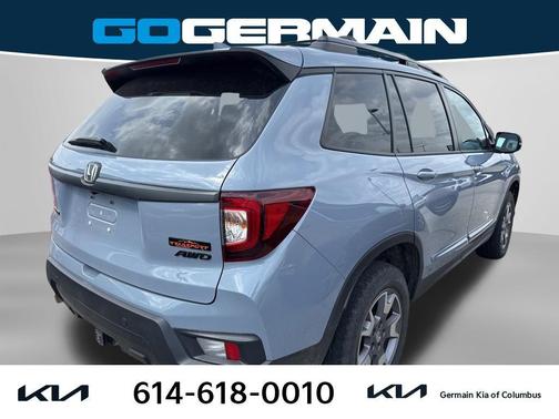 Obsidian Blue Pearl 2022 Honda Passport AWD TrailSport