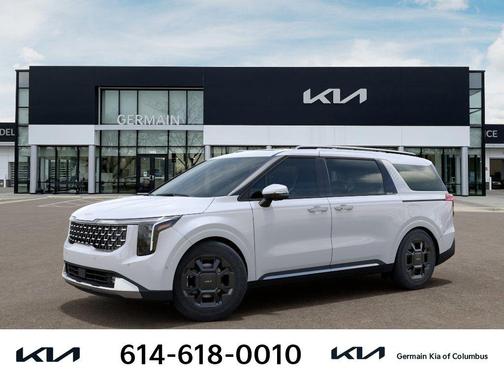 Snow White Pearl 2026 Kia Carnival Hybrid SX