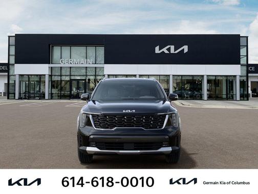 Aurora Black Pearl 2026 Kia Sorento Hybrid EX