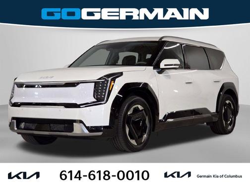 Snow White Pearl 2024 Kia EV9 Land