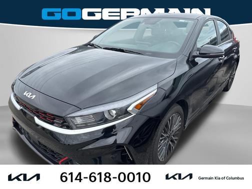 Aurora Black 2023 Kia Forte GT-Line
