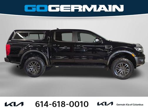 Shadow Black 2021 Ford Ranger LARIAT