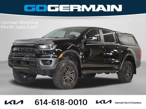 Shadow Black 2021 Ford Ranger LARIAT