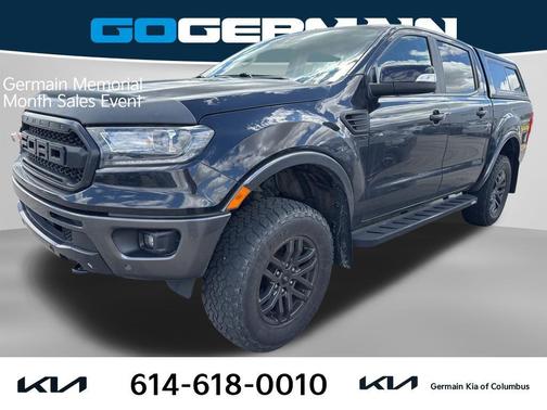 Shadow Black 2021 Ford Ranger LARIAT