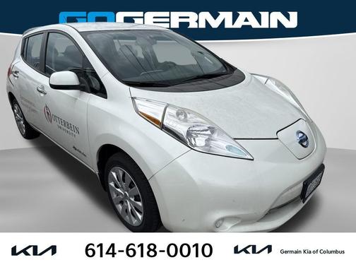 Pearl White 2016 Nissan Leaf S